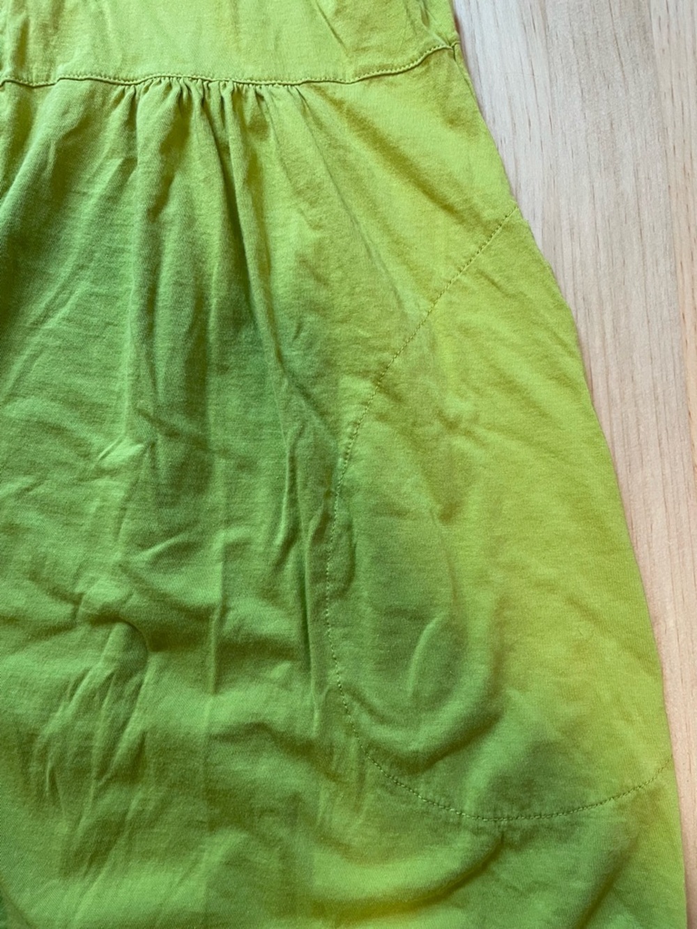 Gudrun Sjoden Lime Green Button-Front Sleeveless Dress - Picture 4 of 6